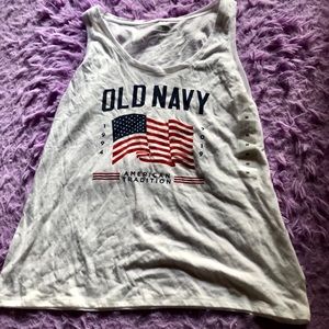 Old Navy American Flag tank top !